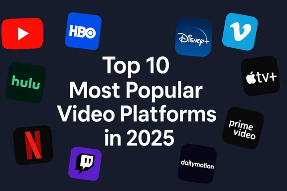 Top 10 Most Popular Video Platforms in 2025